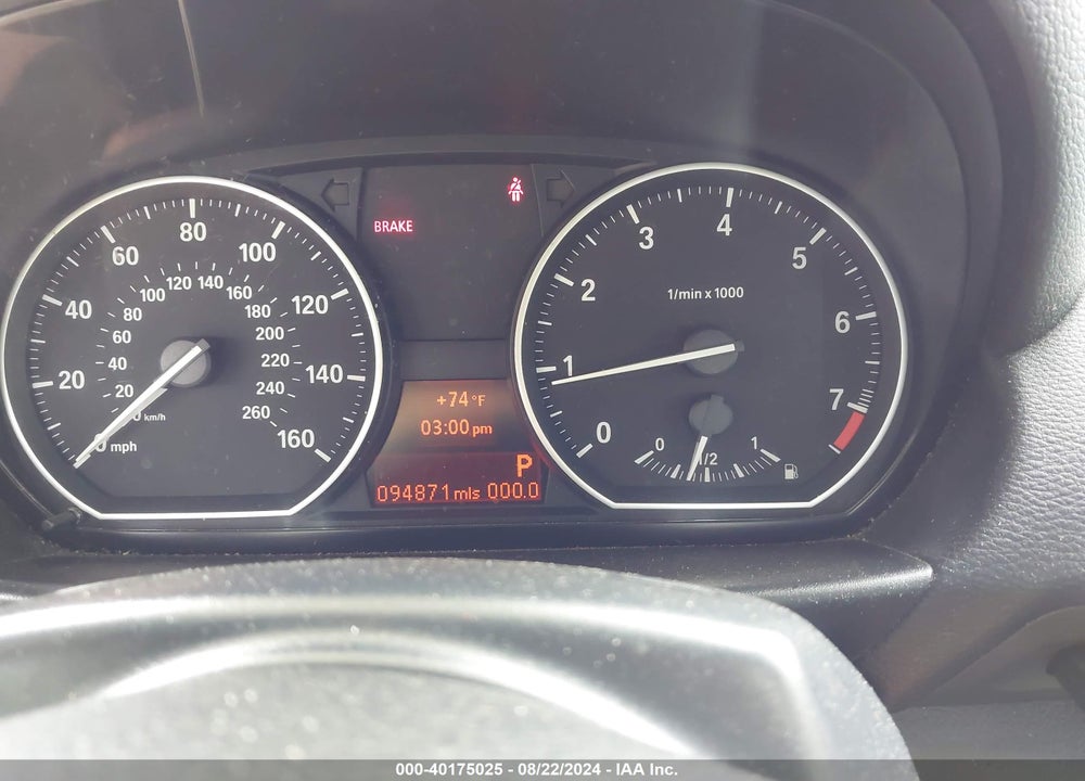 2009 BMW 128I VIN: WBAUL73519VJ76996