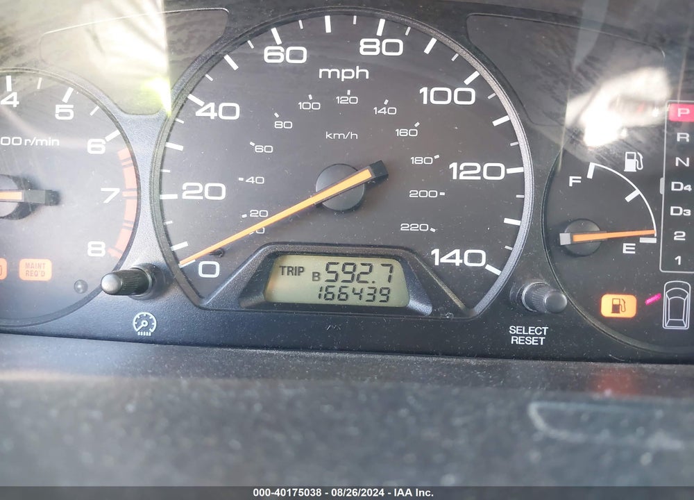 2001 HONDA ODYSSEY EX VIN: 2HKRL18611H560529