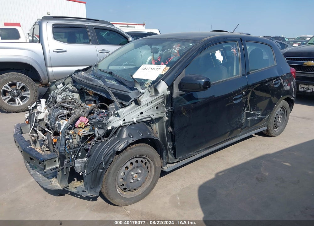 2019 MITSUBISHI MIRAGE RF VIN: ML32A3HJ1KH015764