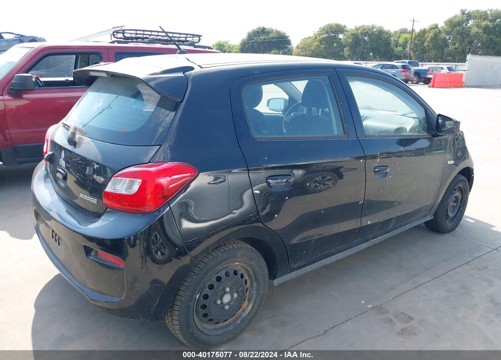 2019 MITSUBISHI MIRAGE RF VIN: ML32A3HJ1KH015764