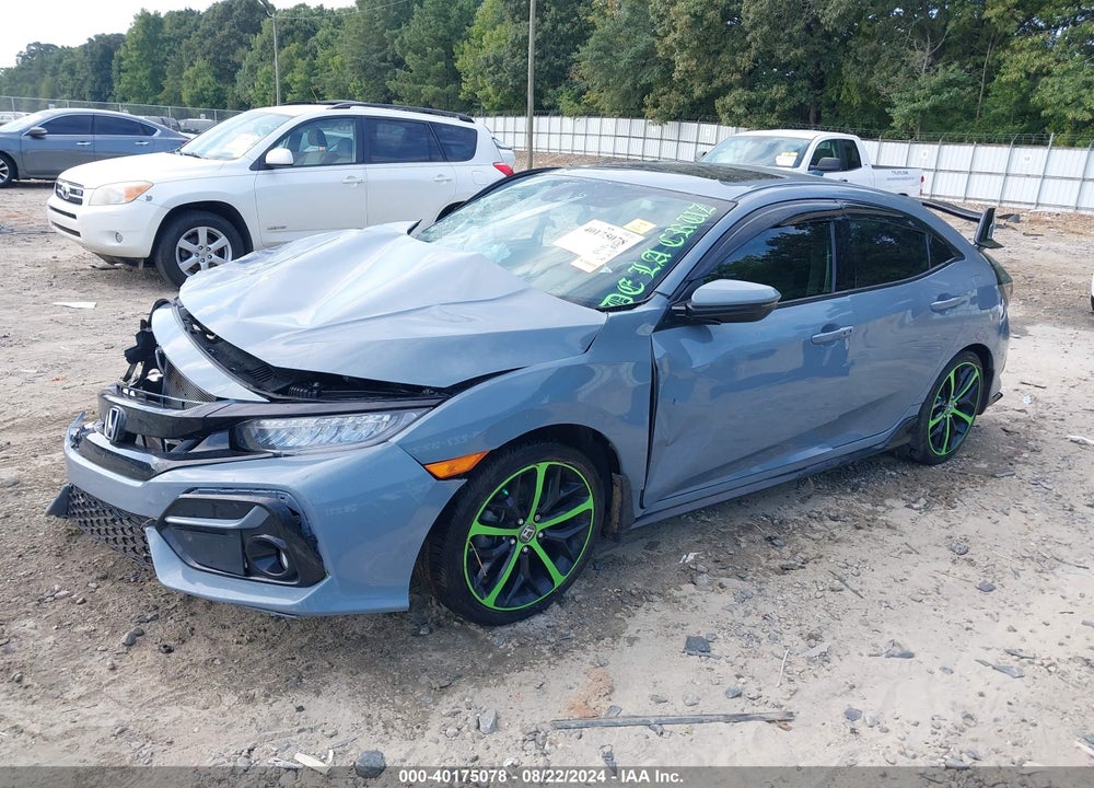 2021 HONDA CIVIC SPORT TOURING VIN: SHHFK7H92MU219001