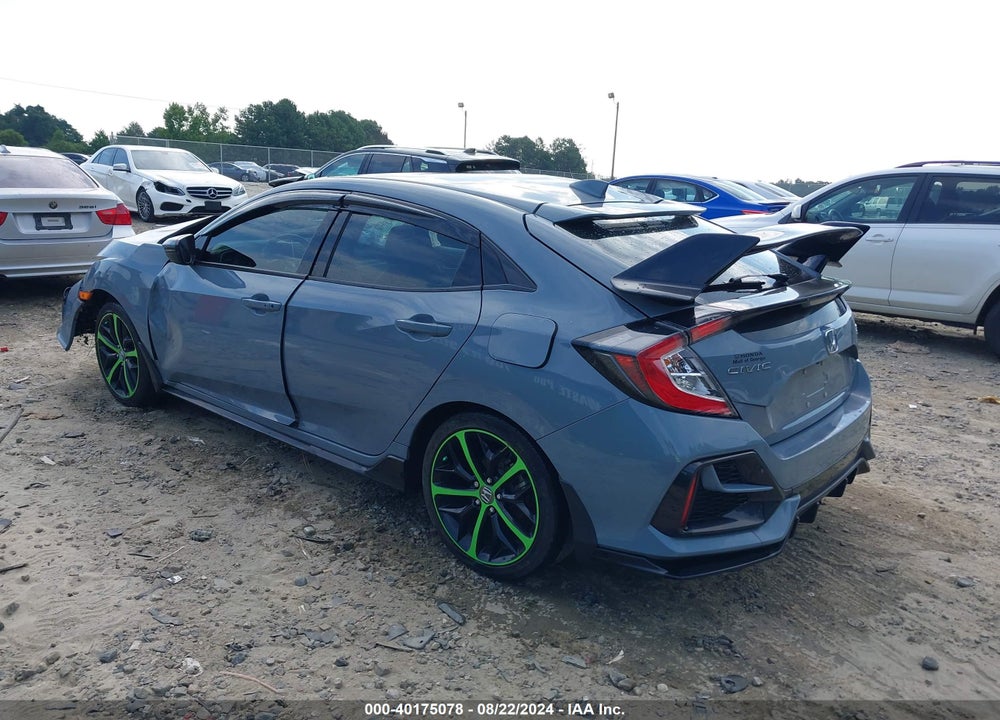 2021 HONDA CIVIC SPORT TOURING VIN: SHHFK7H92MU219001