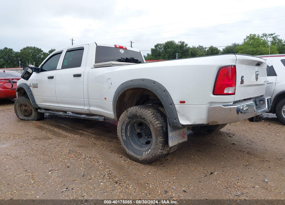 2018 RAM 3500 TRADESMAN  4X4 8' BOX VIN: 3C63RRGLXJG136437