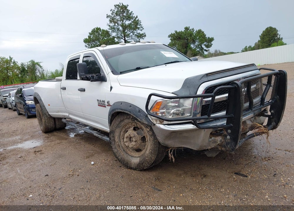 2018 RAM 3500 TRADESMAN  4X4 8' BOX VIN: 3C63RRGLXJG136437