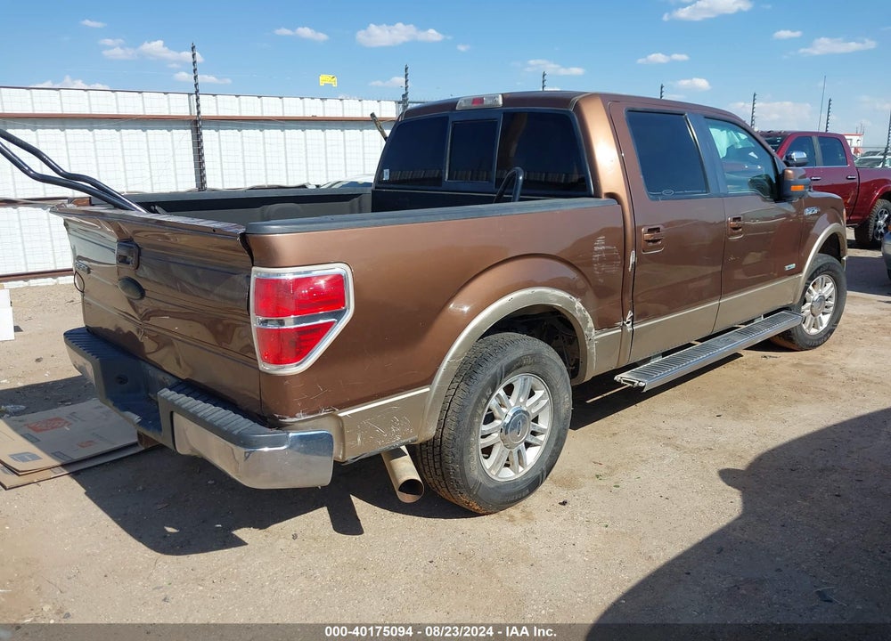 2011 FORD F-150 LARIAT VIN: 1FTFW1CT7BFB15912