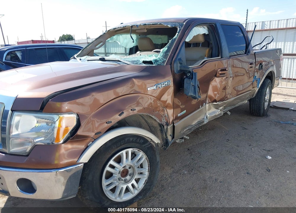 2011 FORD F-150 LARIAT VIN: 1FTFW1CT7BFB15912