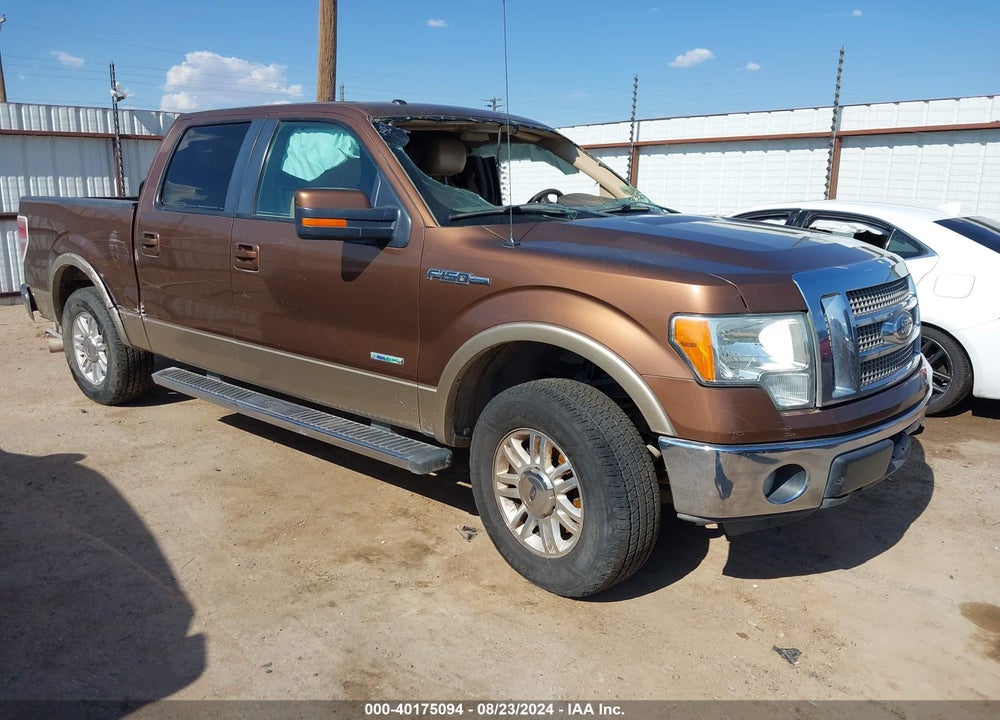 2011 FORD F-150 LARIAT VIN: 1FTFW1CT7BFB15912