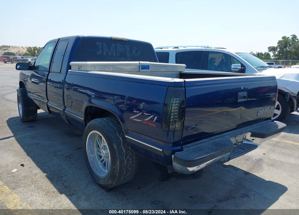 1998 CHEVROLET K1500 FLEETSIDE VIN: 1GCEK19R0WR123437