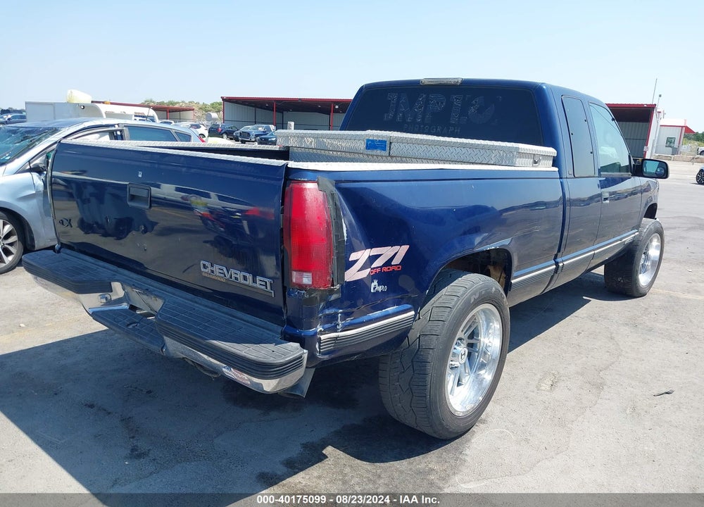 1998 CHEVROLET K1500 FLEETSIDE VIN: 1GCEK19R0WR123437