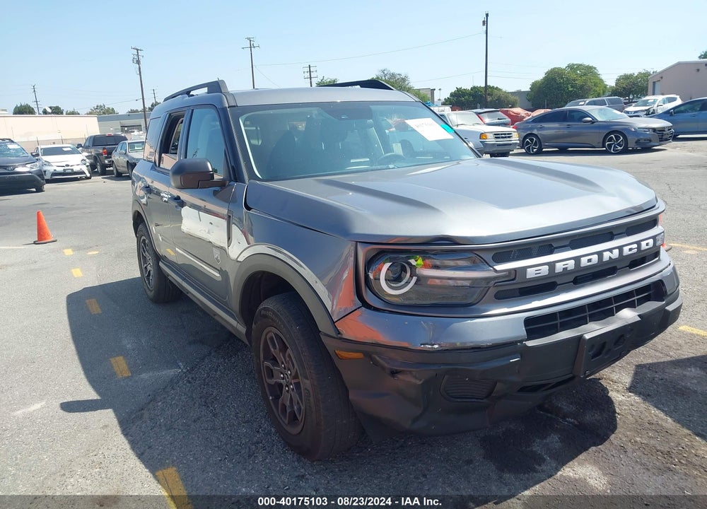 2022 FORD BRONCO SPORT BIG BEND VIN: 3FMCR9B65NRE15228