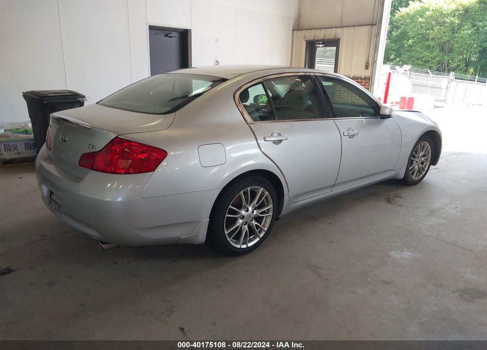 2007 INFINITI G35 JOURNEY VIN: JNKBV61E67M702087