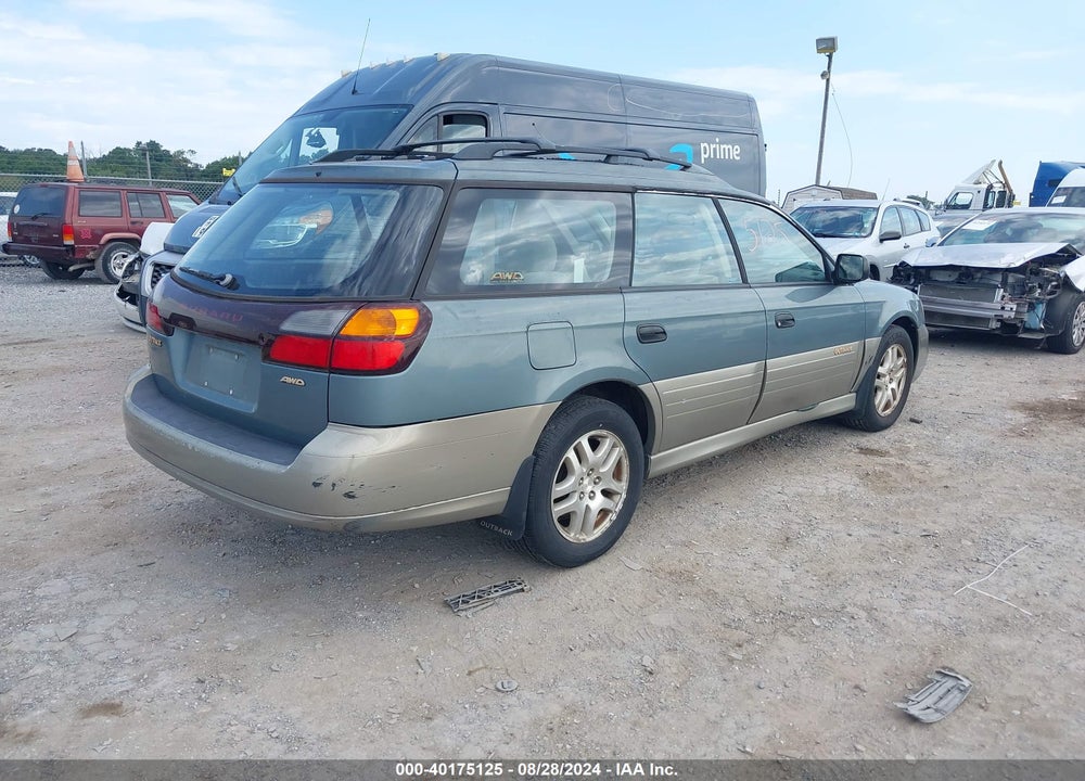 2001 SUBARU OUTBACK VIN: 4S3BH665817612642
