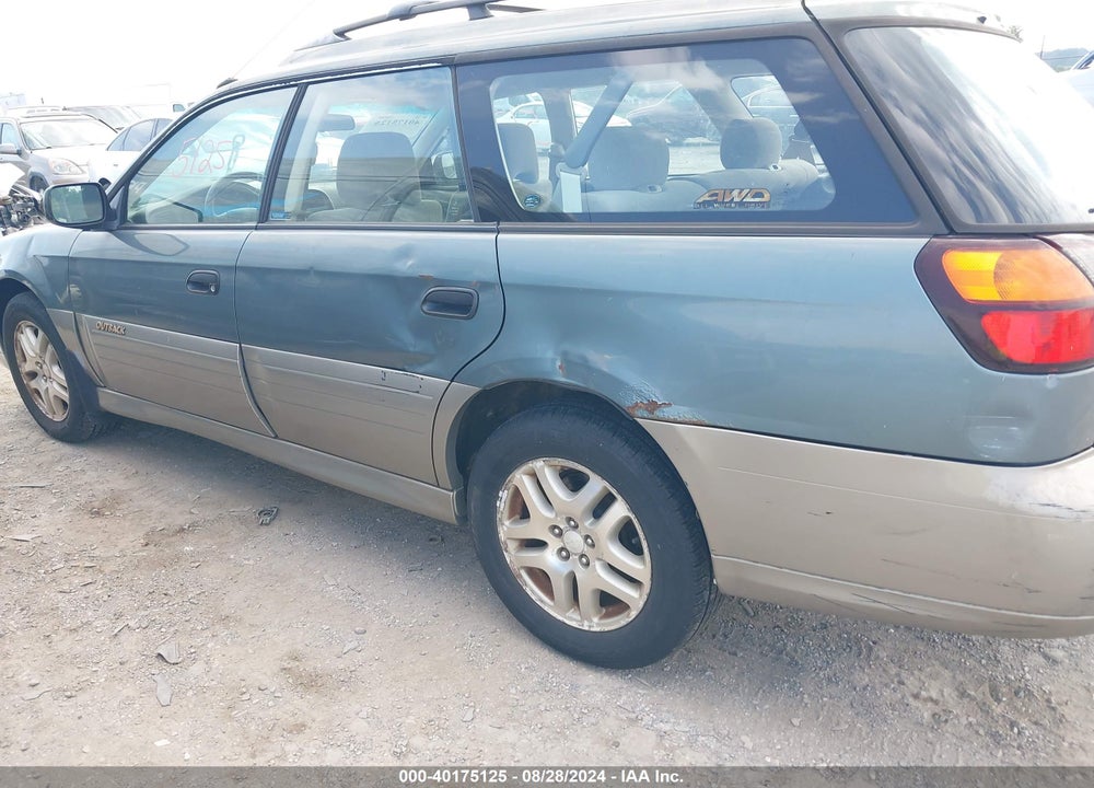 2001 SUBARU OUTBACK VIN: 4S3BH665817612642