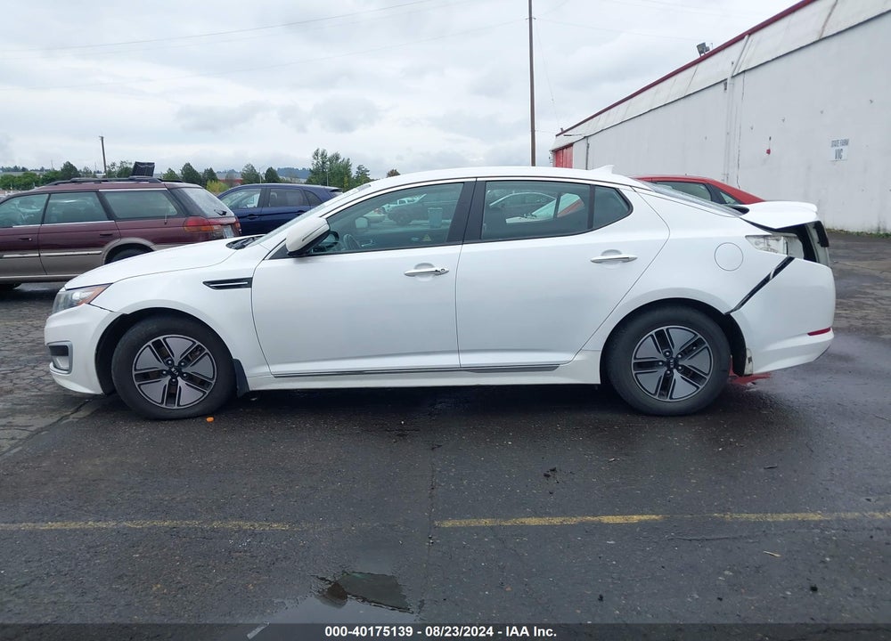 2012 KIA OPTIMA HYBRID EX VIN: KNAGM4AD6C5031530