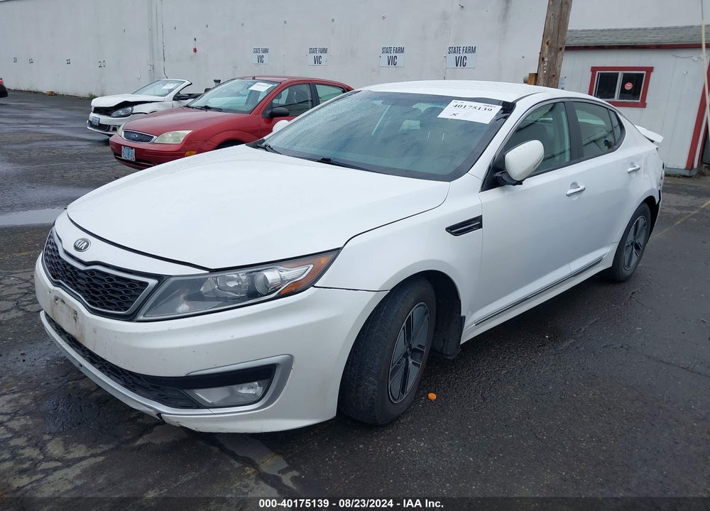 2012 KIA OPTIMA HYBRID EX VIN: KNAGM4AD6C5031530