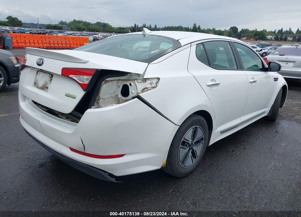 2012 KIA OPTIMA HYBRID EX VIN: KNAGM4AD6C5031530