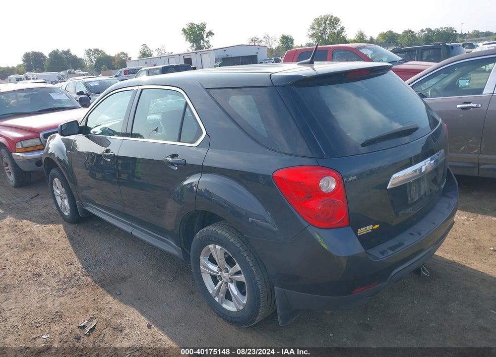 2012 CHEVROLET EQUINOX LS VIN: 2GNALBEKXC1276896