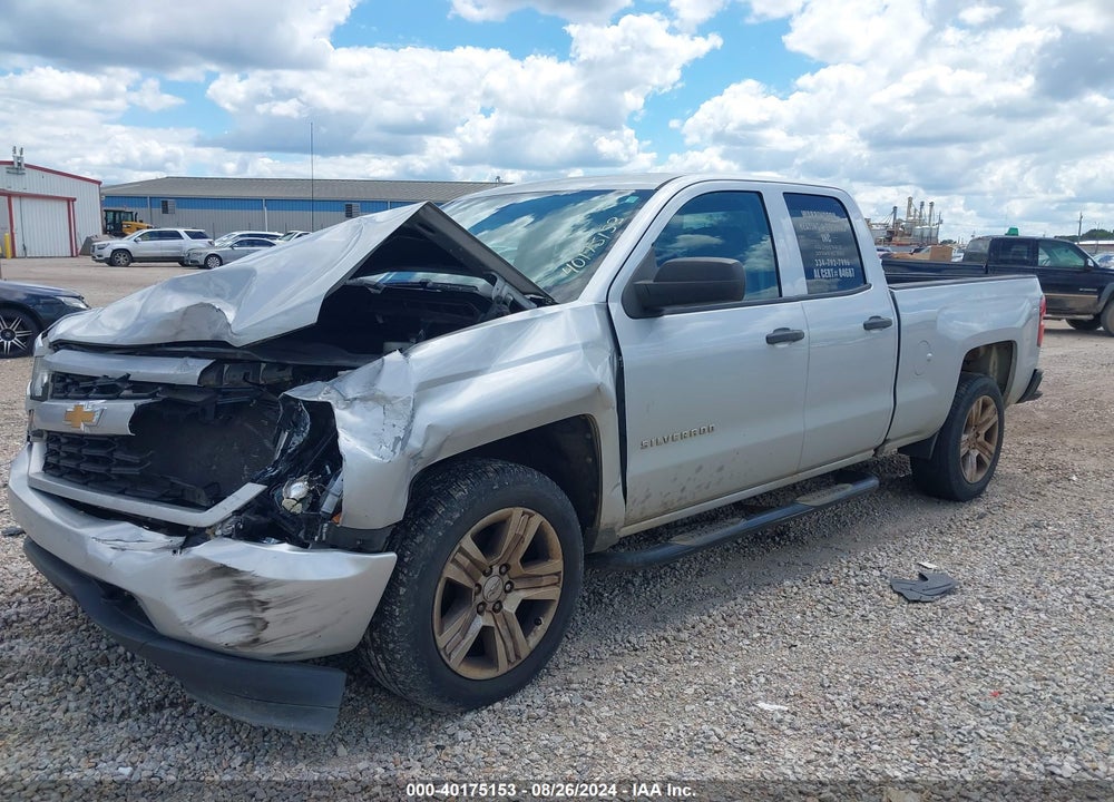2016 CHEVROLET SILVERADO 1500 CUSTOM VIN: 1GCRCPECXGZ365544