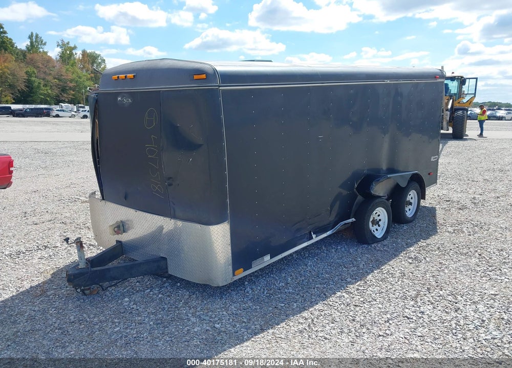 2004 ALUMINUM TRAILER CO. CARGO TRAILER 7X16 VIN: 5JXCT16204S103096