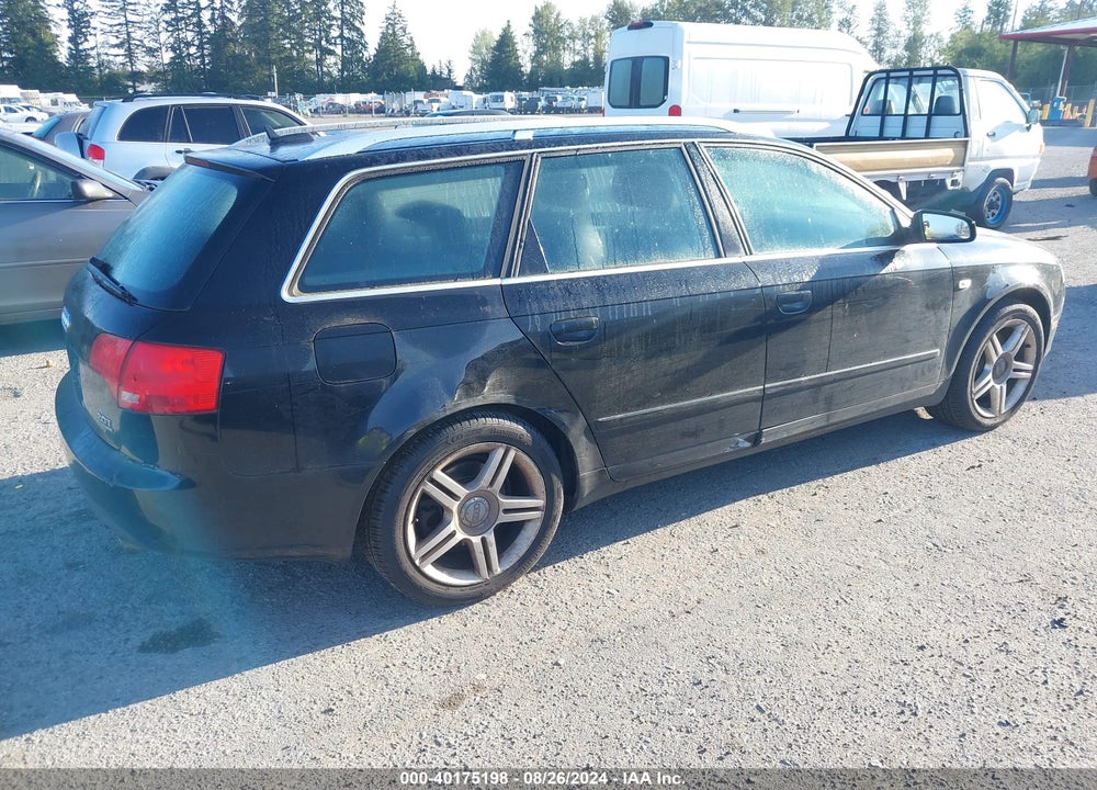 2006 AUDI A4 2.0T AVANT VIN: WAUKF78E46A117614