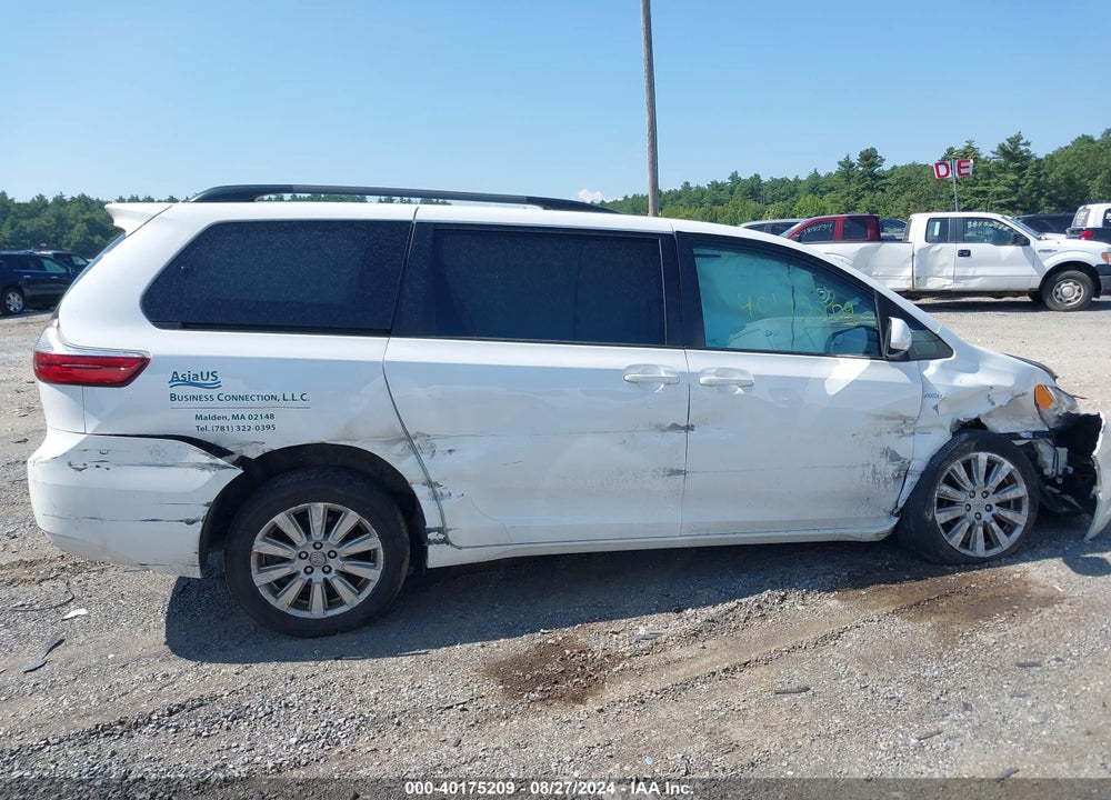 2017 TOYOTA SIENNA LE 7 PASSENGER VIN: 5TDJZ3DC0HS154779