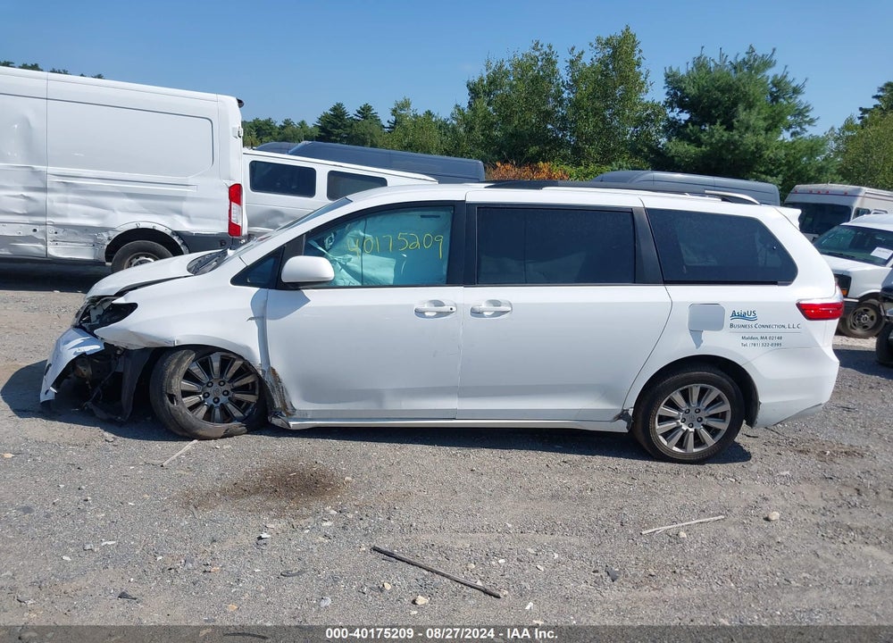 2017 TOYOTA SIENNA LE 7 PASSENGER VIN: 5TDJZ3DC0HS154779