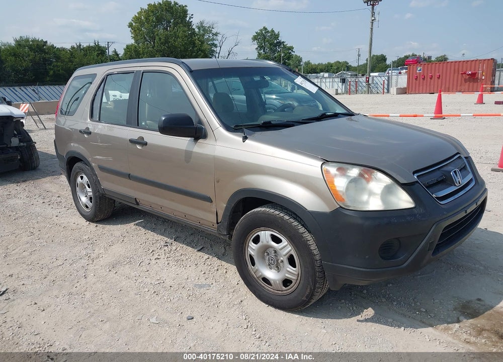 2005 HONDA CR-V LX VIN: JHLRD68505C011104