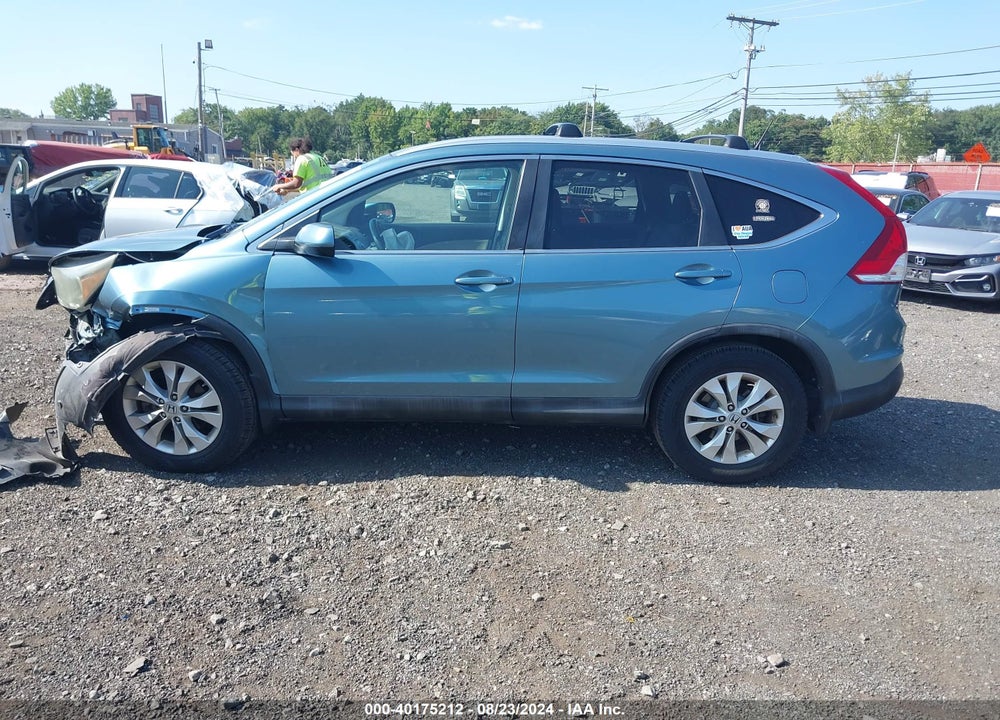 2013 HONDA CR-V EX-L VIN: 5J6RM4H75DL076381