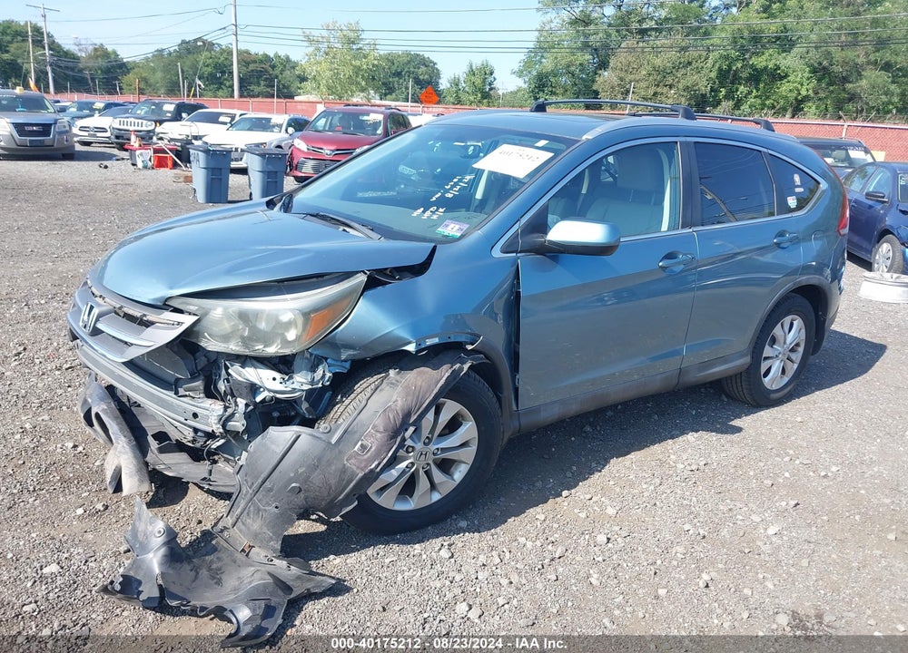 2013 HONDA CR-V EX-L VIN: 5J6RM4H75DL076381