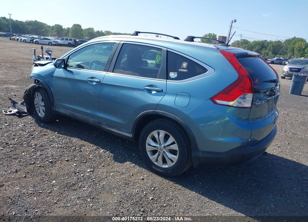 2013 HONDA CR-V EX-L VIN: 5J6RM4H75DL076381