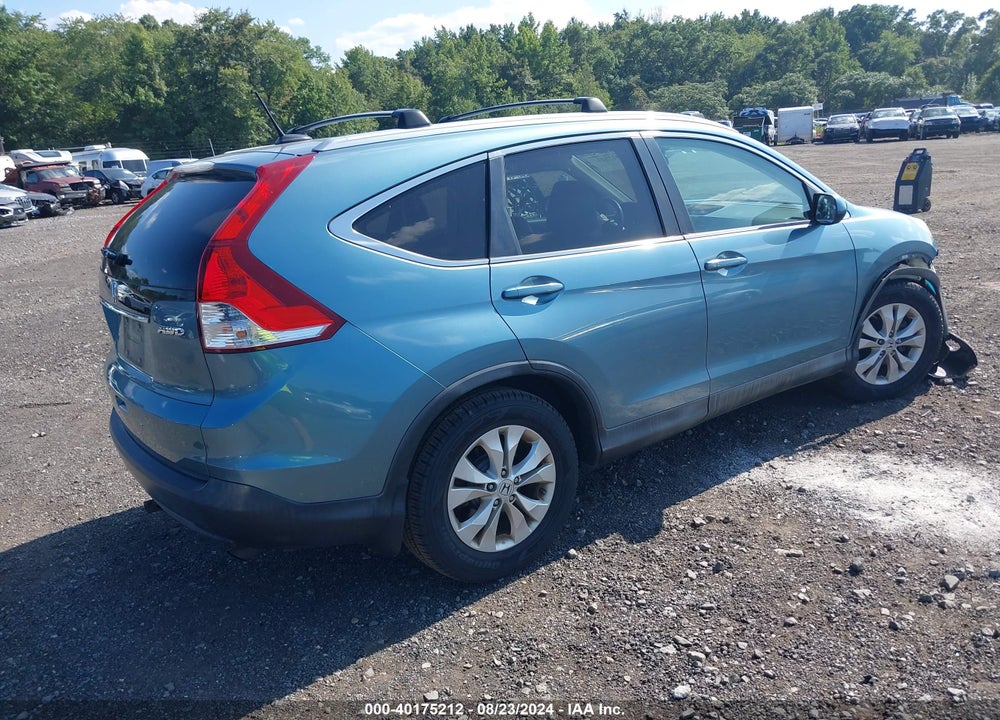 2013 HONDA CR-V EX-L VIN: 5J6RM4H75DL076381