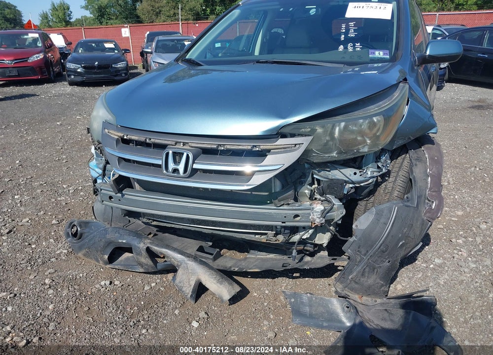 2013 HONDA CR-V EX-L VIN: 5J6RM4H75DL076381