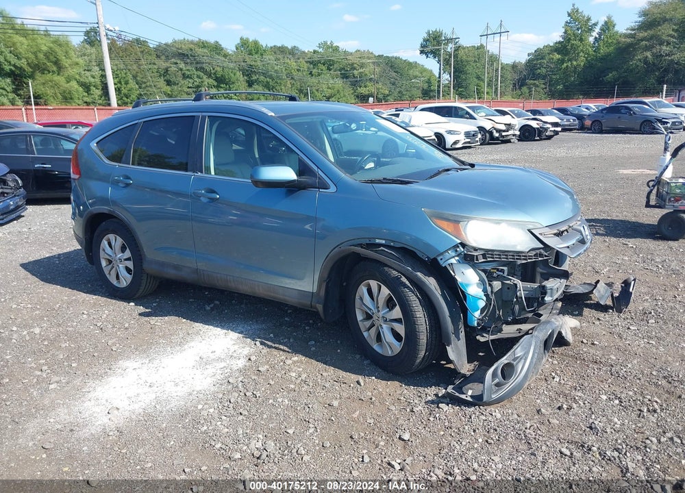 2013 HONDA CR-V EX-L VIN: 5J6RM4H75DL076381