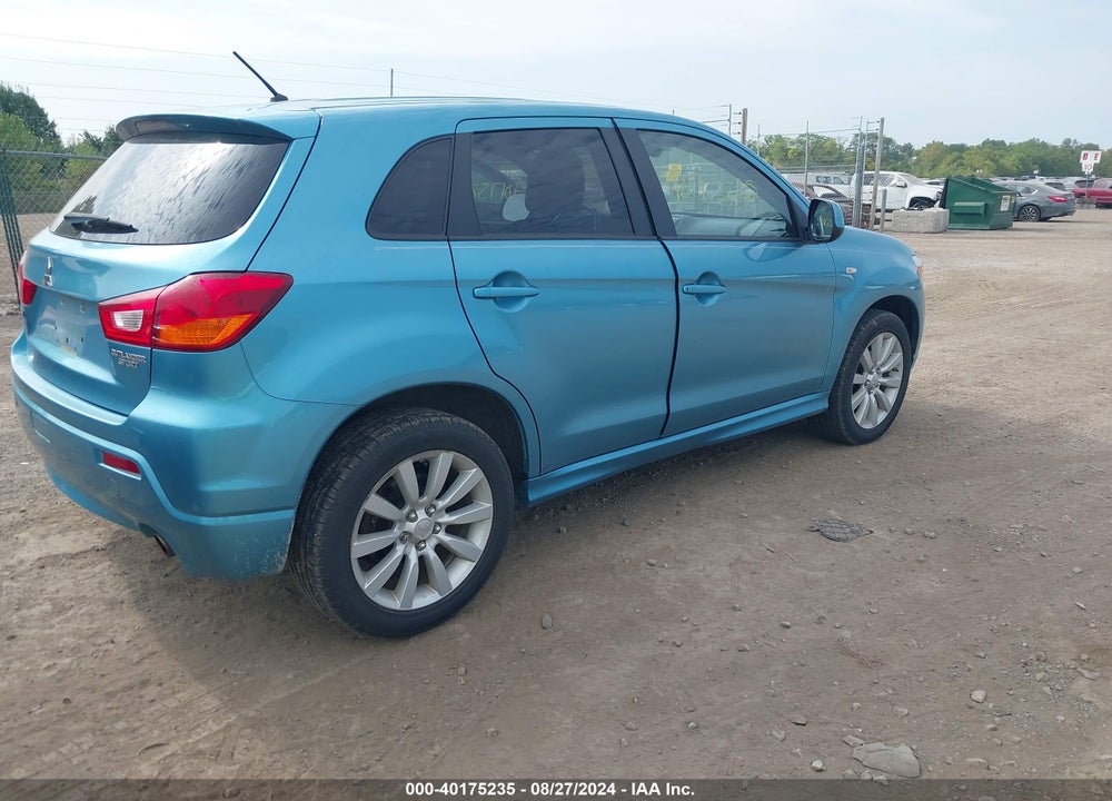 2011 MITSUBISHI OUTLANDER SPORT SE VIN: JA4AR4AU9BZ005788