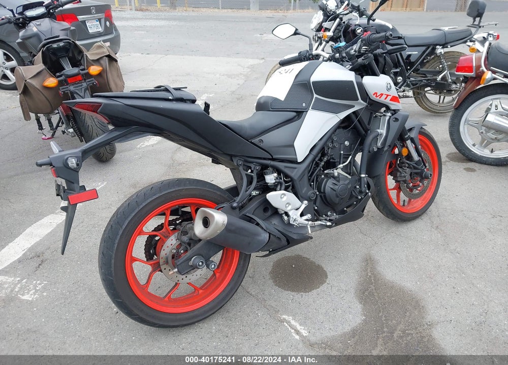 2020 YAMAHA MT-03 VIN: MH3RH20Y0LK003749