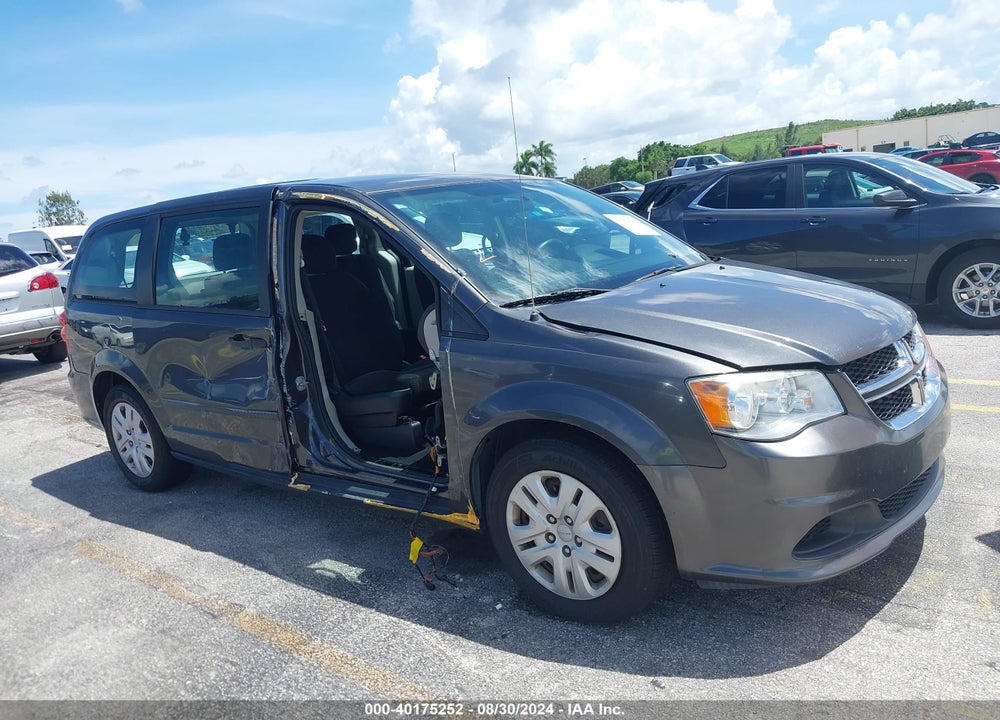 2016 DODGE GRAND CARAVAN AMERICAN VALUE PKG VIN: 2C4RDGBG7GR236935
