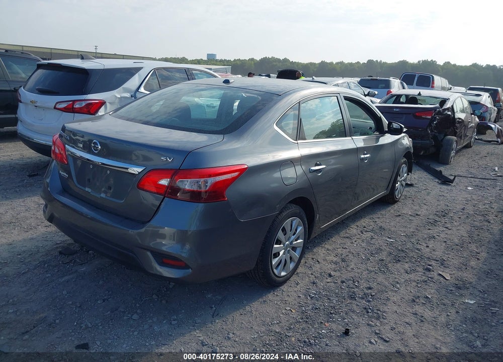 2017 NISSAN SENTRA SV VIN: 3N1AB7AP8HL686776