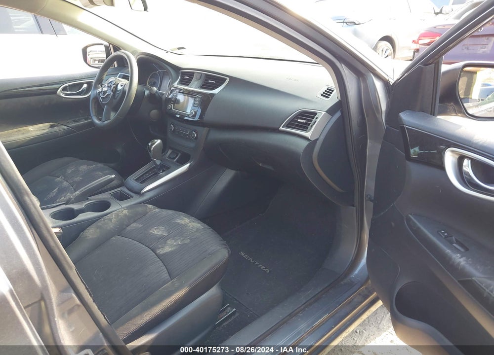 2017 NISSAN SENTRA SV VIN: 3N1AB7AP8HL686776