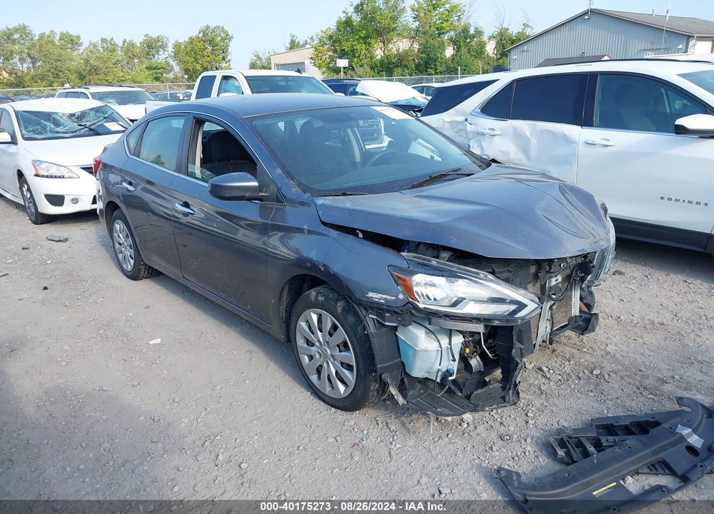 2017 NISSAN SENTRA SV VIN: 3N1AB7AP8HL686776