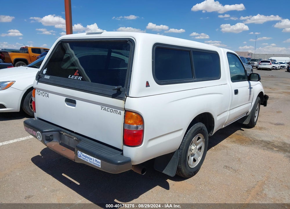 2003 TOYOTA TACOMA VIN: 5TENL42N03Z285851