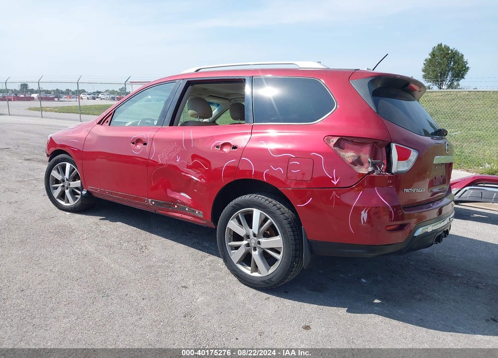 2015 NISSAN PATHFINDER PLATINUM VIN: 5N1AR2MM6FC697034