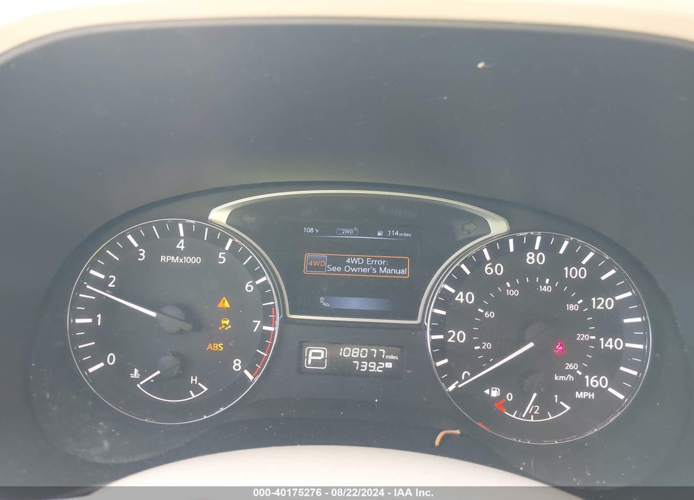 2015 NISSAN PATHFINDER PLATINUM VIN: 5N1AR2MM6FC697034