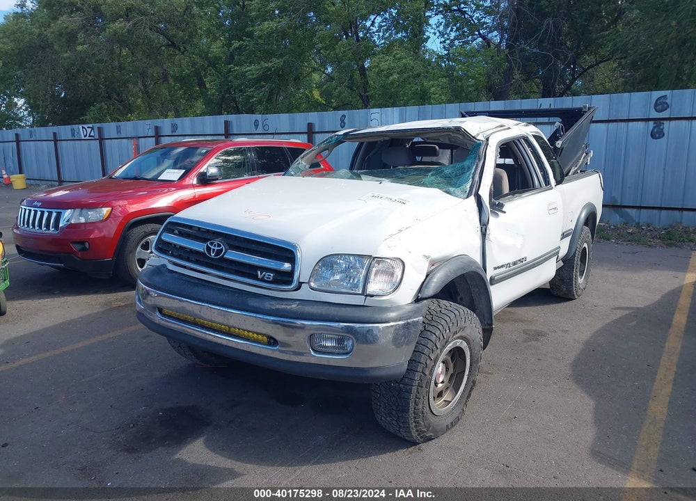 2002 TOYOTA TUNDRA SR5 V8 VIN: 5TBBT44112S294351
