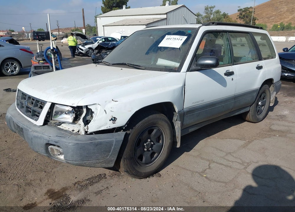 2000 SUBARU FORESTER L VIN: JF1SF6359YH722152