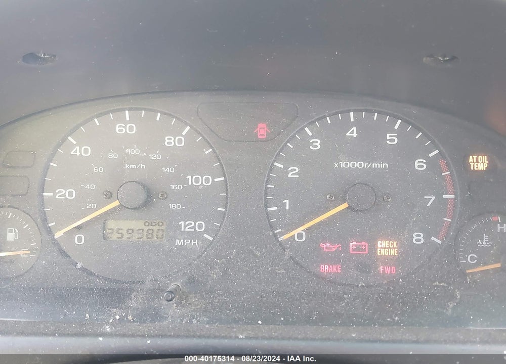 2000 SUBARU FORESTER L VIN: JF1SF6359YH722152