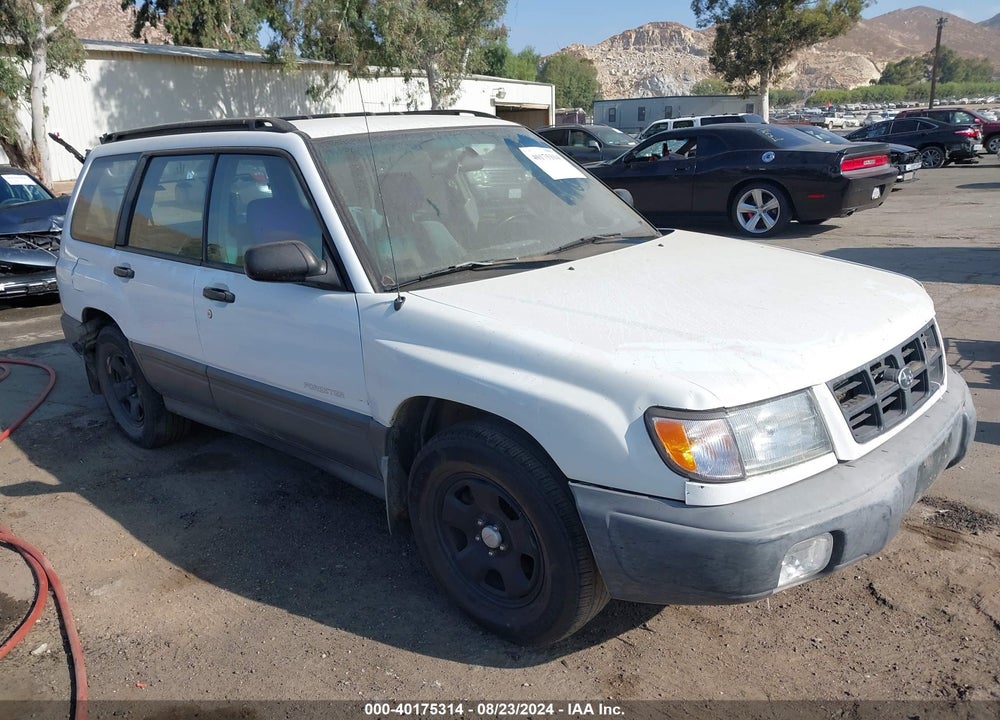2000 SUBARU FORESTER L VIN: JF1SF6359YH722152