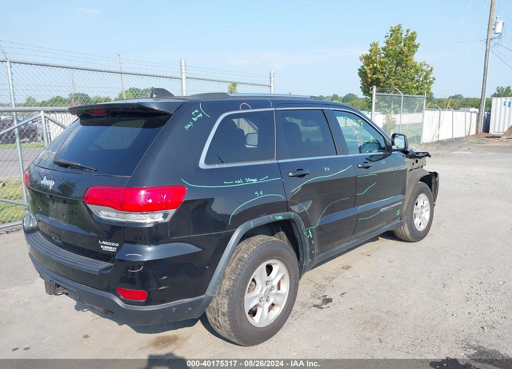 2014 JEEP GRAND CHEROKEE LAREDO VIN: 1C4RJFAG9EC242892