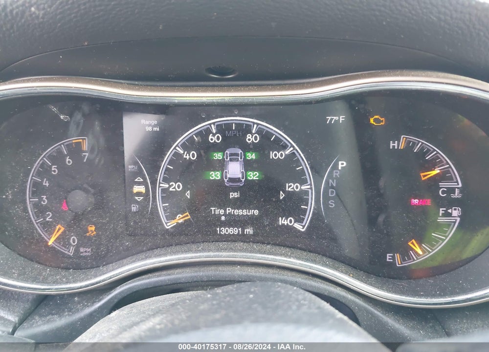 2014 JEEP GRAND CHEROKEE LAREDO VIN: 1C4RJFAG9EC242892