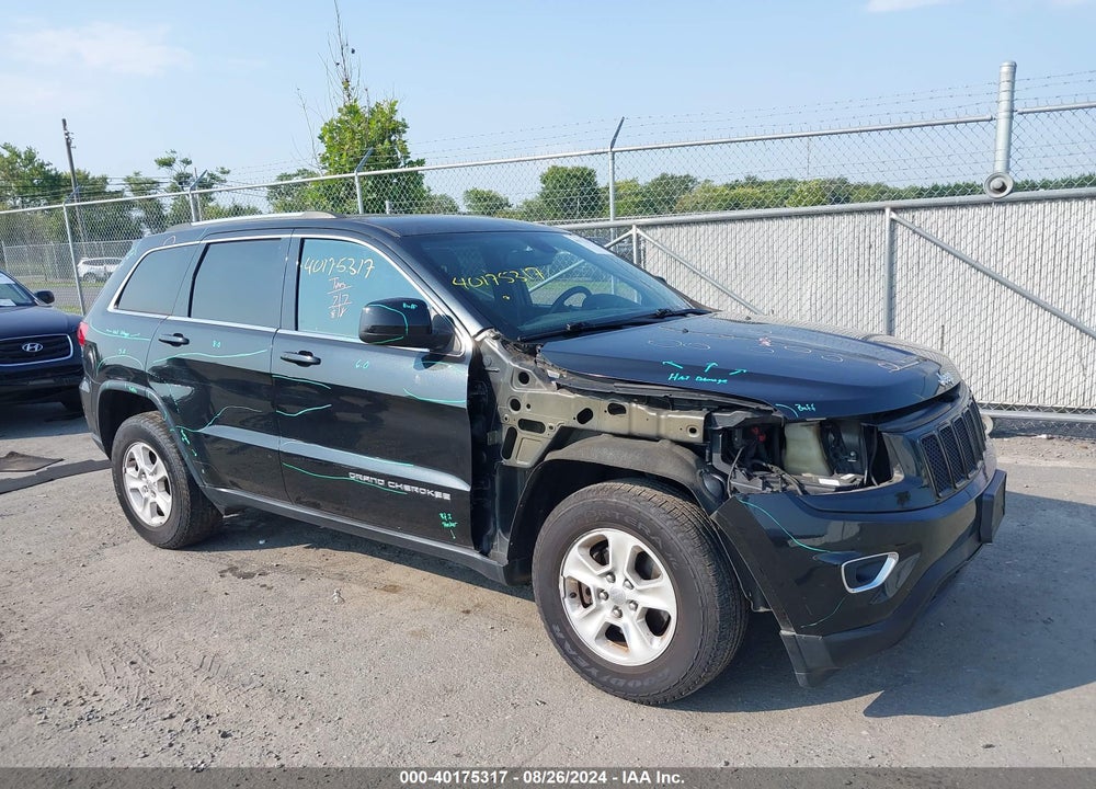 2014 JEEP GRAND CHEROKEE LAREDO VIN: 1C4RJFAG9EC242892