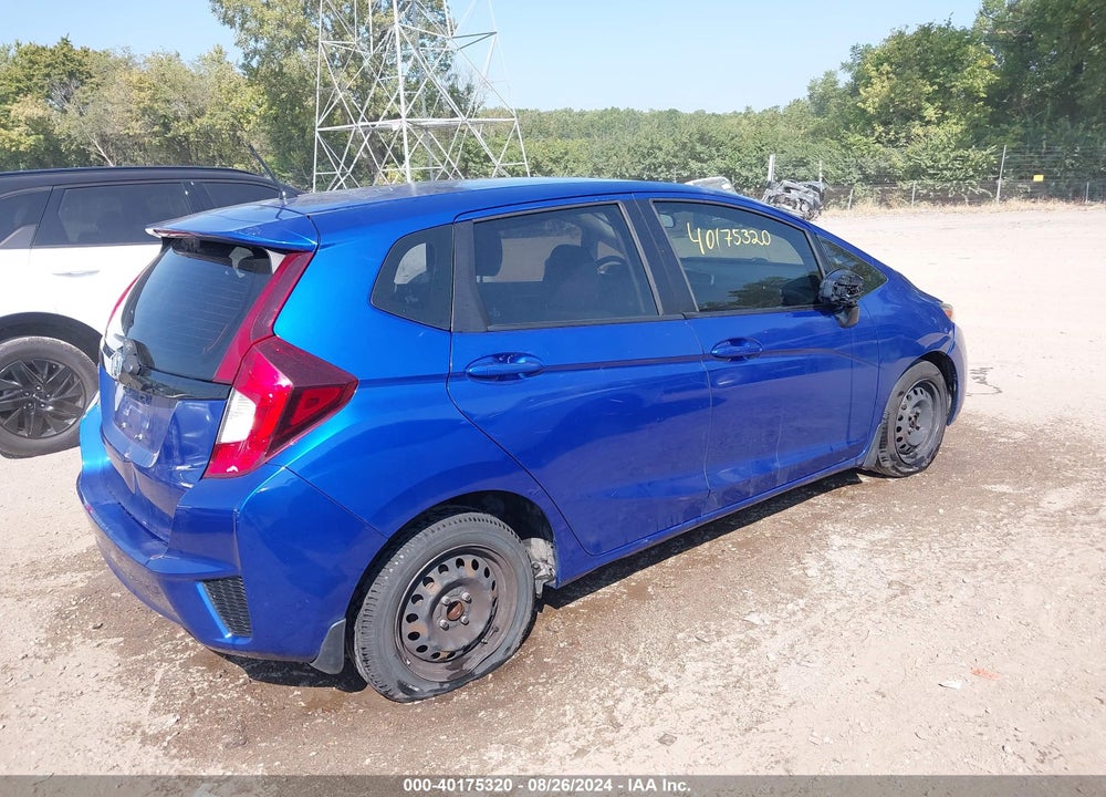 2017 HONDA FIT LX VIN: 3HGGK5G54HM705952